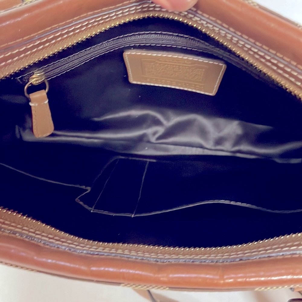 Vintage Coach signature shoulder bag (00773-11071) - Picture 9 of 16